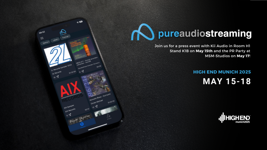 Pure Audio Streaming at High End Munich 2025
